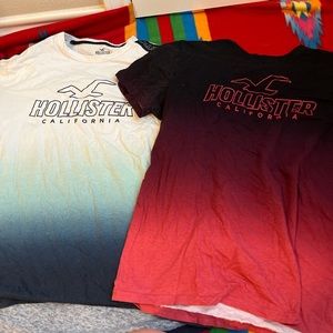 Hollister tie dye shirt bundle